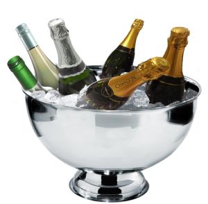 Champagneskål - Sølv - Ø34 cm - www.frokenfraken.se