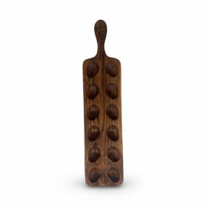 Egg Holder - Tre - Rektangulær - 50 x 11,5 cm - www.frokenfraken.se