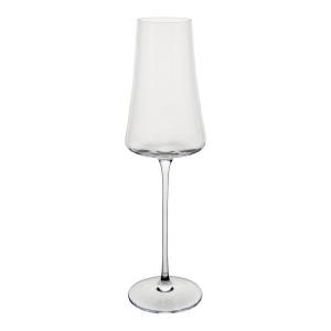 Champagneglass - Nomi - Stripete klarglass - Ø7 x 24 cm - www.frokenfraken.se
