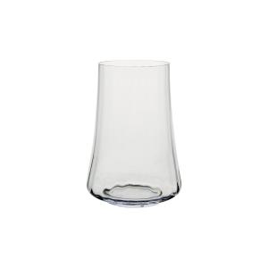 Drinker Glass - Nomi - Striped Clear Glass - Ø9 x 12 cm - www.frokenfraken.se