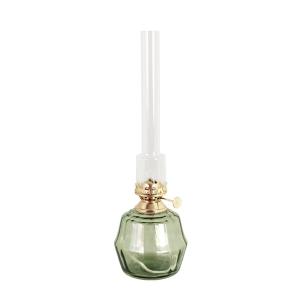 Parafinlampe - Britta - Mellan - Grønn - Ø10 x H32,5 cm - www.frokenfraken.se