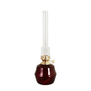 Parafinlampe - Majken Mellan - Rød - Ø10 x H32 cm - www.frokenfraken.se