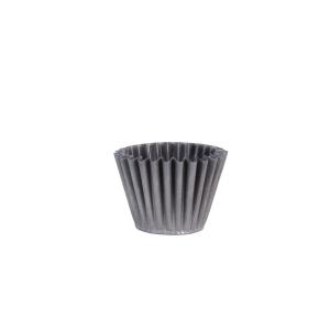 Potte - Ronja - Grå - Ø12,5 x H8,5 cm - www.frokenfraken.se