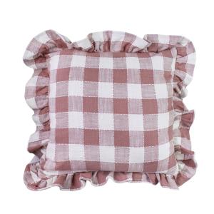 Putetrekk - Ida Volang Rutete - Hvit - Rosa - L45 x B45 cm - www.frokenfraken.se