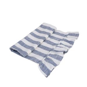 Løper - Ida Volang Stripet - Hvit - Blå - L50 x B150 cm - www.frokenfraken.se