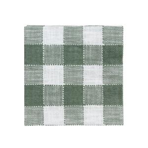 Pappersservett - Ida Rute - Hvit/Grønn - L33 x B33 cm - www.frokenfraken.se