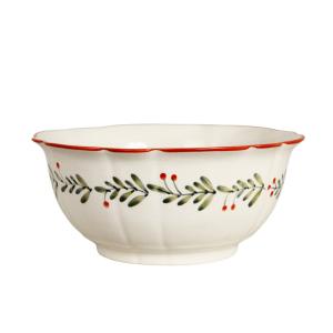 Skål Esther Lingon Stor - Juleservise - Ø18 x H7,5 cm - www.frokenfraken.se