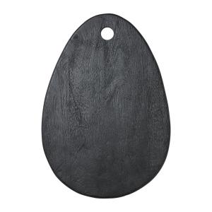 Skärbräda L - Svart - 50 x 35 cm - www.frokenfraken.se
