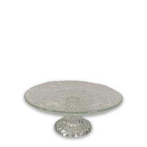 Tårtfat/Kakfat - Klarglas - 19,5 x 7,5 cm - www.frokenfraken.se