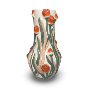 Vas - Botanica - Rød Tulipan - 27 x 15 cm - www.frokenfraken.se