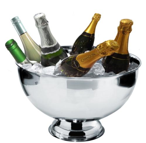 Champagneskål - Sølv - Ø34 cm - www.frokenfraken.se
