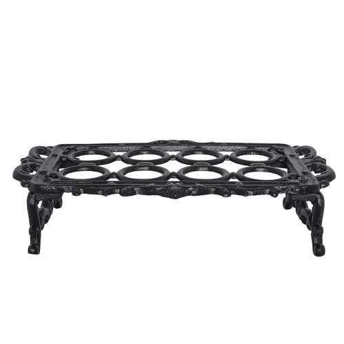 Egg Holder/Pot Stand - Iron Black - 29 x 18 cm - www.frokenfraken.se