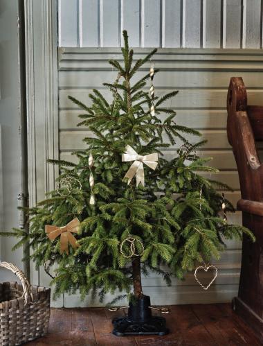 Juletrefot - Jern - Svart - L20 x B20 x D11 cm - www.frokenfraken.se