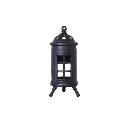 Kamin för Vämeljus - Svart - Ø8 x H18,5 cm - www.frokenfraken.se