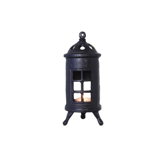 Kamin för Vämeljus - Svart - Ø8 x H18,5 cm - www.frokenfraken.se