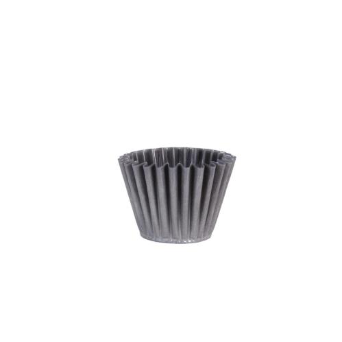 Potte - Ronja - Grå - Ø12,5 x H8,5 cm - www.frokenfraken.se
