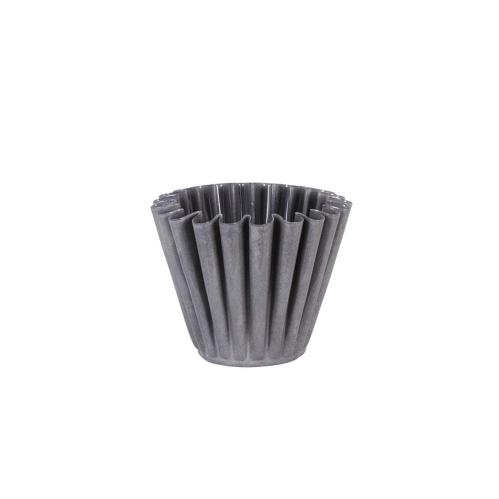 Potte - Ronja - Grå - Ø15 x H11,5 cm - www.frokenfraken.se