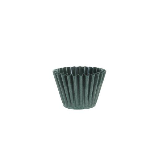 Potte - Ronja - Grønn - Ø12,5 x H8,5 cm - www.frokenfraken.se