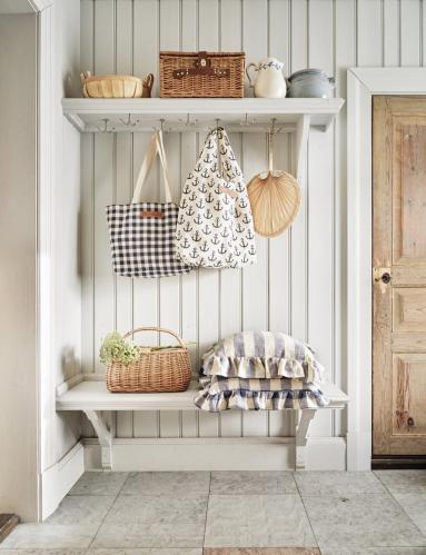 Kjølebag Kurv - Grønn stoff - L38 x B25 x D27 cm - www.frokenfraken.se