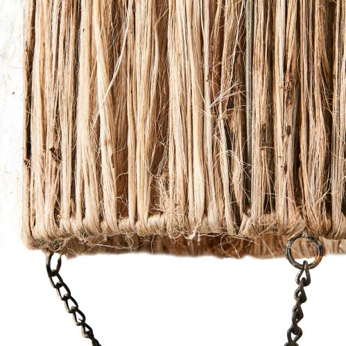 Lampskärm - Taklampa - Sjögräs - Ø20 x 82 cm - www.frokenfraken.se