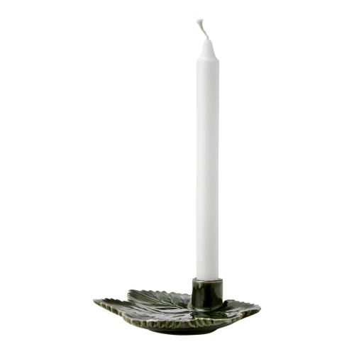 Lysestake - Ville Løv - Grønn - 15 x 4 cm - www.frokenfraken.se