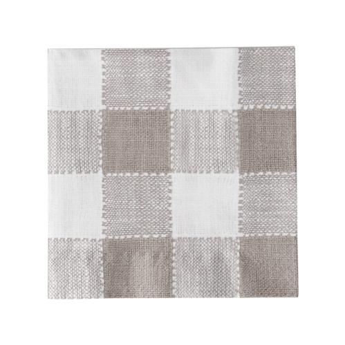 Pappersservett - Ida Rute - Hvit/Beige - L33 x B33 cm - www.frokenfraken.se