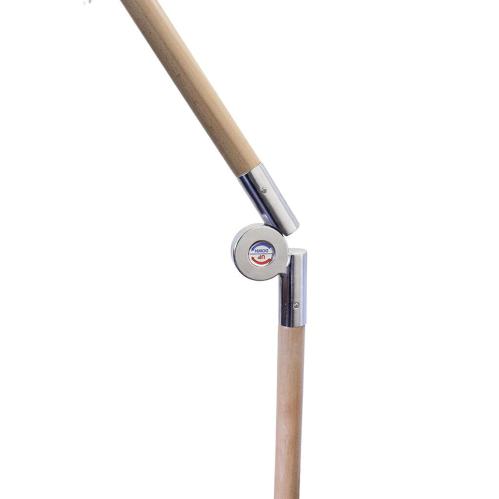 Parasoll - Stripet - Offwhite/Blå - Hvit - Ø175 x H220 cm - www.frokenfraken.se