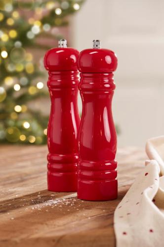 Salt & Pepparkvarn rød - 2-pack - Ø5,5 X 21,5 CM - www.frokenfraken.se