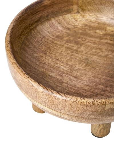 Bolle - Tre med 4 ben Natur - Ø18 x 9,5 cm - www.frokenfraken.se