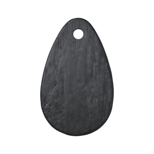 Skärbräda M - Svart - 40 x 25 cm - www.frokenfraken.se