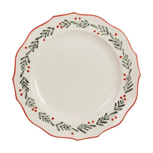 Tallerken - Esther Lingon - Juleservise - Ø28,5 cm - www.frokenfraken.se