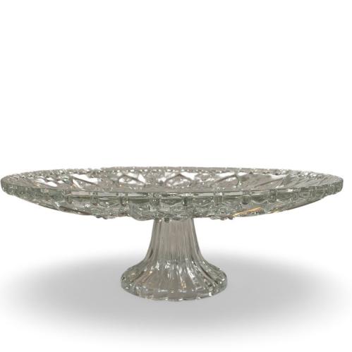 Tårtfat - Klarglas - 30 x 10,5 cm - www.frokenfraken.se
