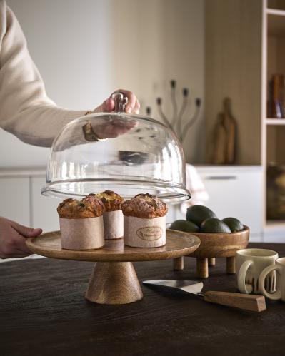 Tårtspade - Træhandtag - 29 x 5 cm - www.frokenfraken.se