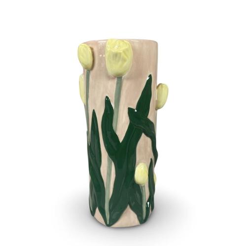 Vas - Botanica - Ljusgul Tulpan - 28,3 x 14,5 cm - www.frokenfraken.se