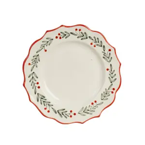 Asjett - Esther Lingon - Juleservise - Ø21,5 cm - www.frokenfraken.se