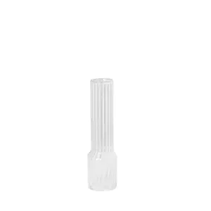 Brännerrør for Parafinlampe - Reservedel - Riflet Lav - Ø4 x H17 cm - www.frokenfraken.se