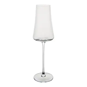 Champagneglass - Nomi - Stripete klarglass - Ø7 x 24 cm - www.frokenfraken.se