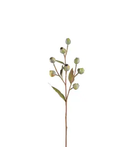 Eucalyptuskvist med bær - Grønn - 65 cm - www.frokenfraken.se