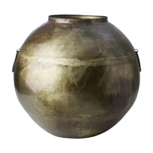 Potte M - Mæssingsfærgad - Ø55 x 50 cm - www.frokenfraken.se