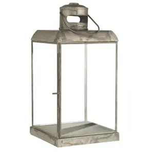 Lykta - Helene - Zink - 32 x 16 cm - www.frokenfraken.se