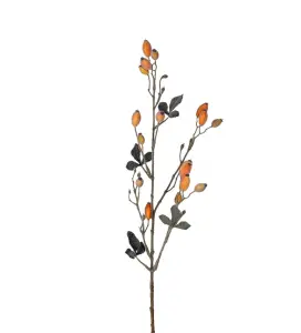 Nyponkvist med frost - Orange - 80 cm - www.frokenfraken.se