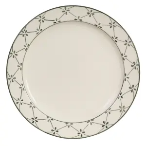 Tallerken Marion - Klöver - Grønn - Ø26 cm - www.frokenfraken.se