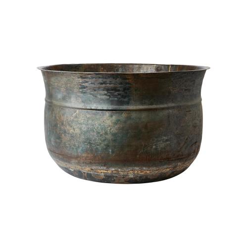 Potte Metall - 3 storlekar- Svart - Ø36 x 23 cm - www.frokenfraken.se