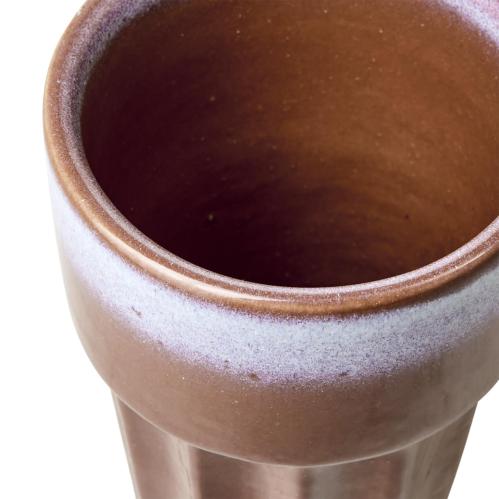 Kopp L - Costa - Terrakotta/flerfarget - Ø8 x 14 cm - www.frokenfraken.se