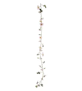 Japansk klätterros girlang - Rosa - 65 cm - www.frokenfraken.se
