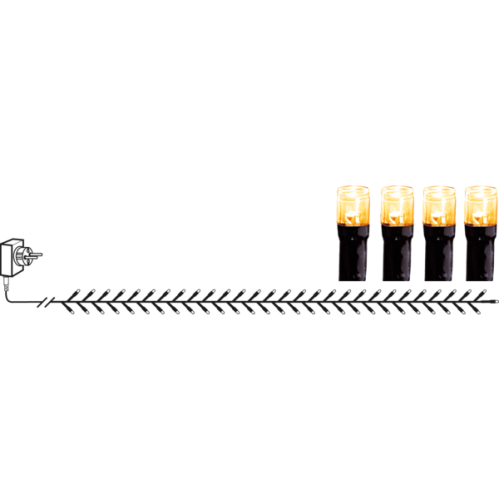 Lyslenke - Gullvarm Hvit - 24 m - www.frokenfraken.se