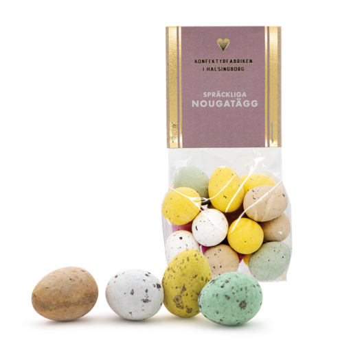 Spraglete Nougat Egg - 150 g - www.frokenfraken.se