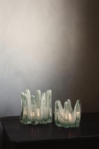 Lyslykt Helix - Mosgrønn - 14 cm - www.frokenfraken.se
