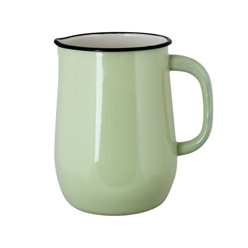 Kanne - Emalje - Grønn - 20 x Ø14,5 cm - www.frokenfraken.se