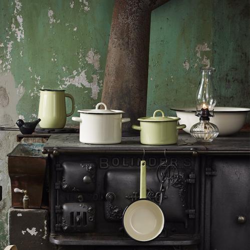 Kjele - Emalje - Grønn - 2 L - www.frokenfraken.se